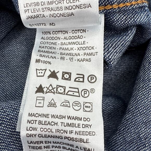 LEVI'S Iconic Western Shirt in Air Space 3 S - Picture 9 of 14